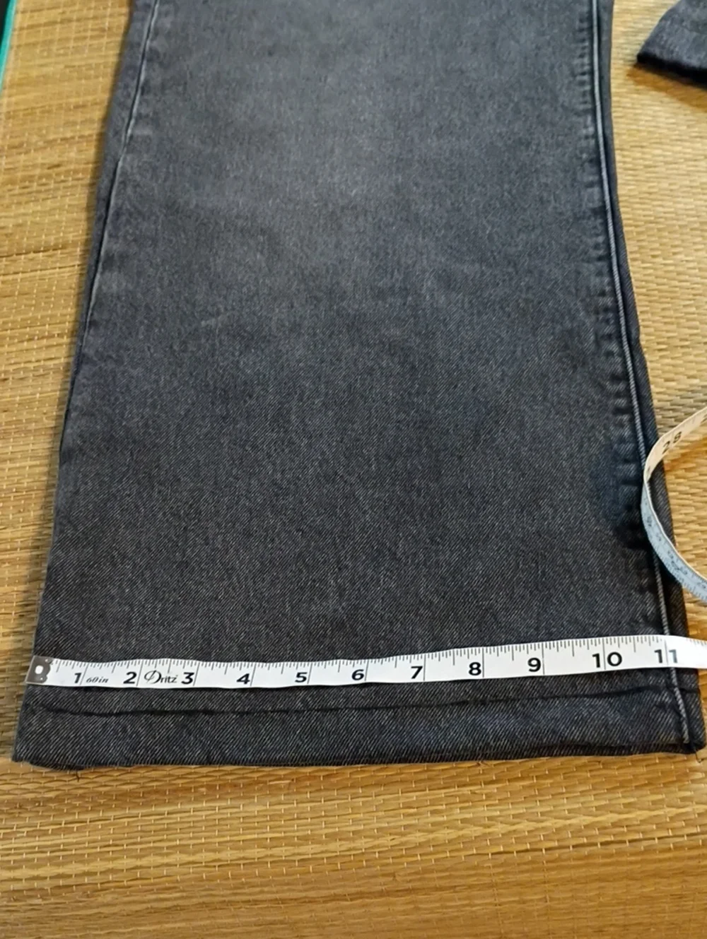 Levi's San Francisco Men's Charcoal Wash Straight Wide Leg Jeans